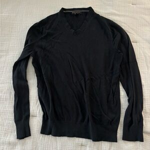 Banana republic silk cotton cashmere v neck sweater